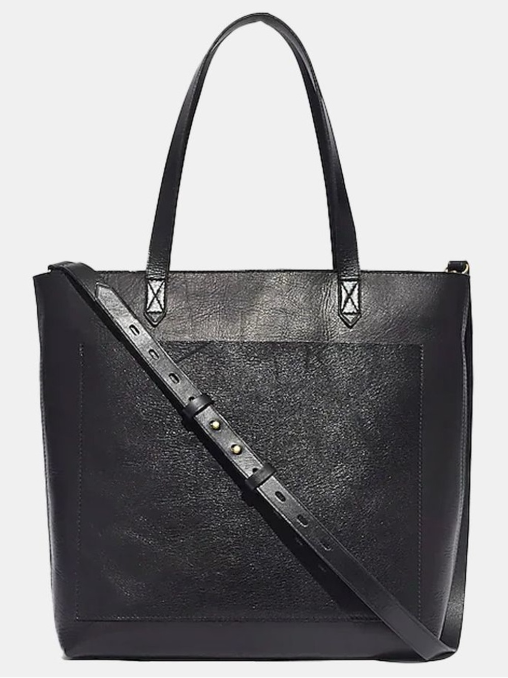 Madewell Medium Transport Tote (Black, no zip, customized)
